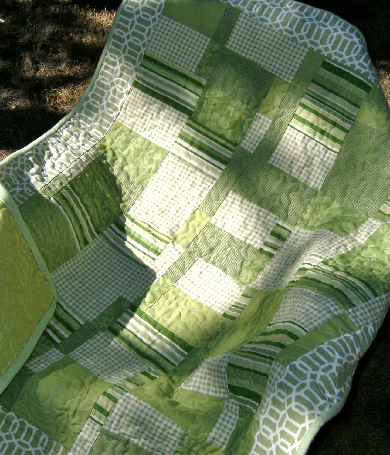 Green Gardens Indoor/Outdoor Quilt