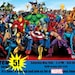 Marvel Heroes Birthday Party Invitation 5 Options Available- Digital File