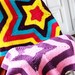 Custom order star baby afghan in your choice of colors