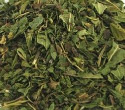 1 Cup Peppermint leaf, cut and sifted, Organic, makes delicious tea