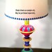 Hand Painted Table Lamp 001- Fun Funky Whimsical and Crazy
