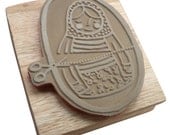 Rubber stamp for children -  DIY projects for kids - Personalizing personal objects - Mamushka