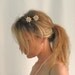 Shell Hair Clips, Flower Cowry Shell Hair Clips