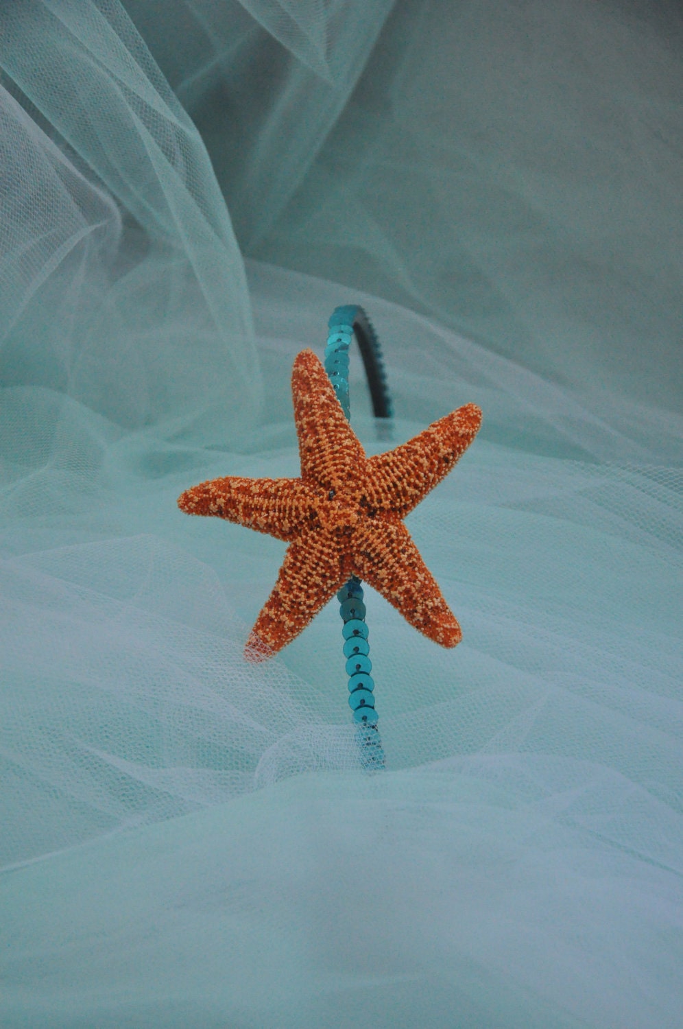 Sparkly Starfish Headband for Your Little Mermaid