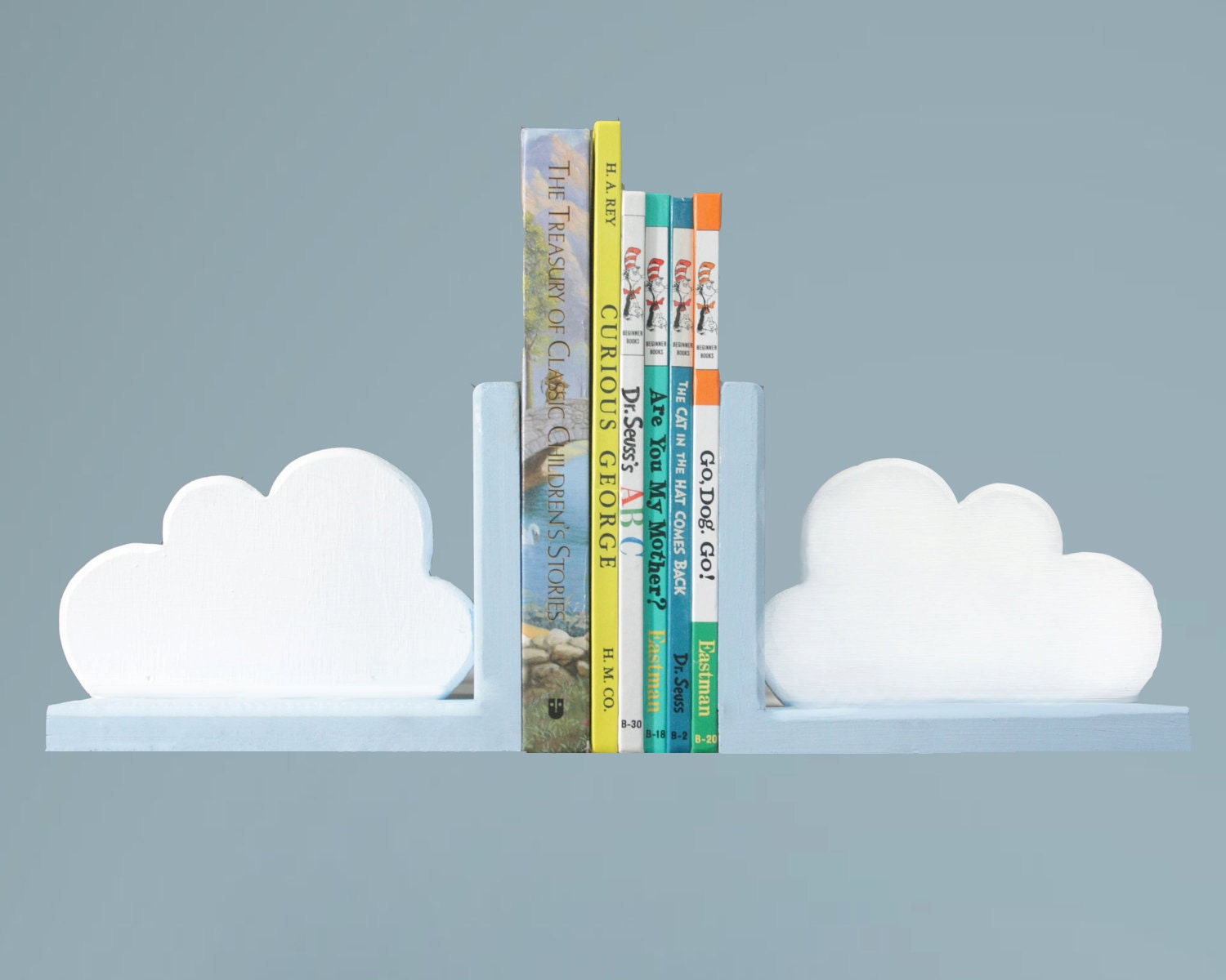 Cloud Book Ends- Set of Two