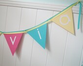 Sweet Birdie Birthday Banner, Personalized