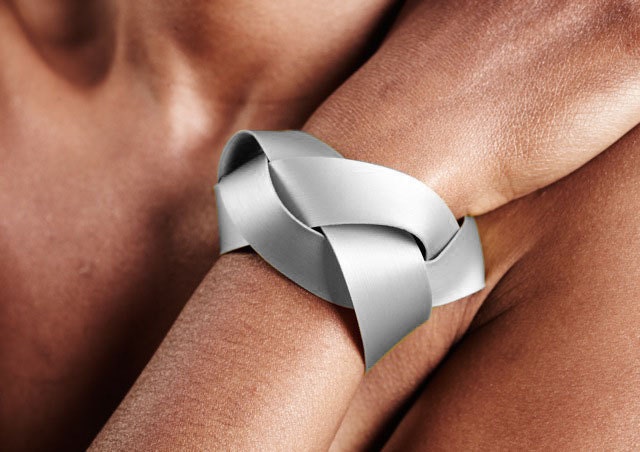 Broad Bracelet Silver