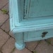 Chic and Shabby Beachy Aqua Dresser