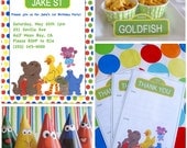 Set of 4, Sesame Street Printables