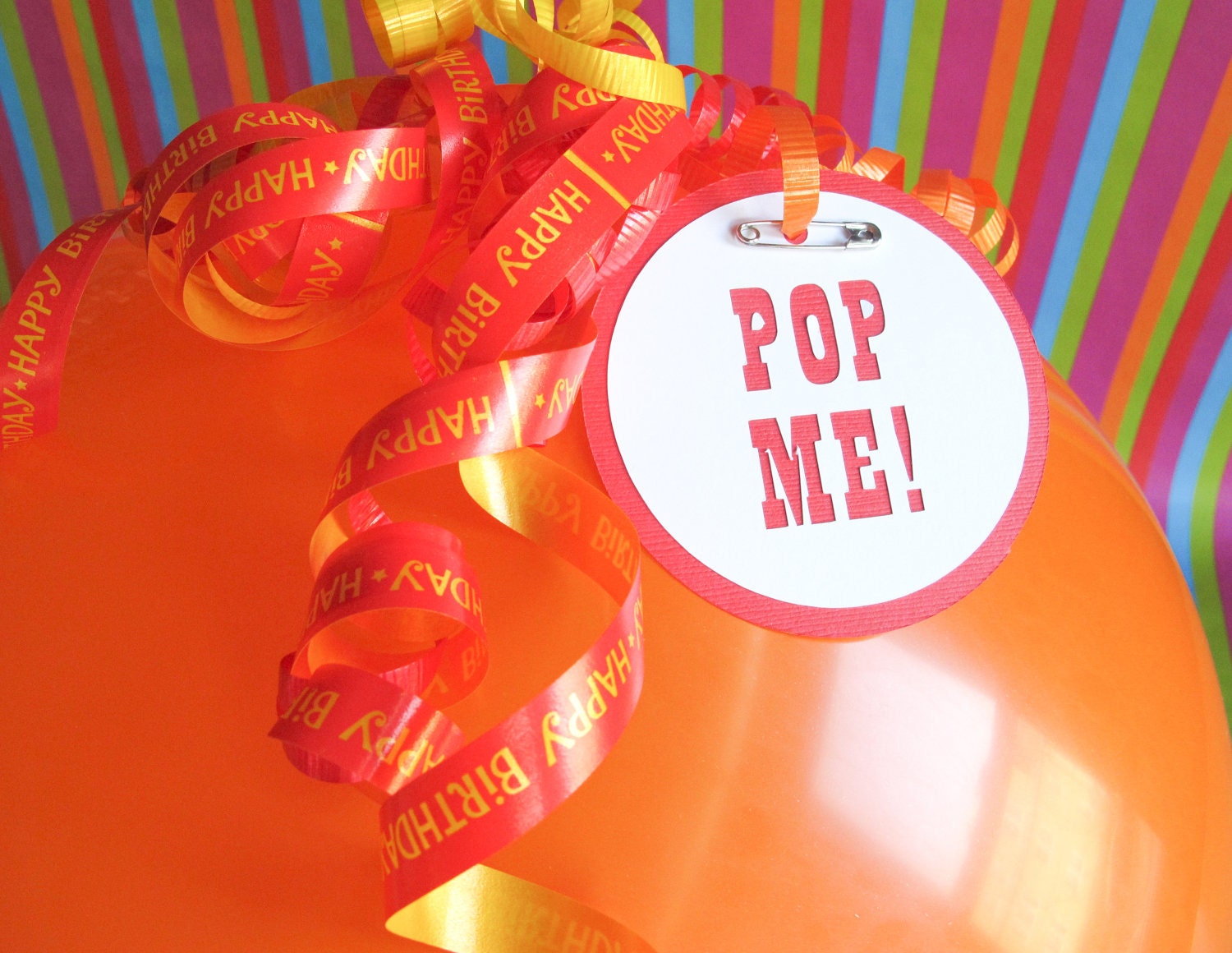 Balloon Pop Gift Wrap