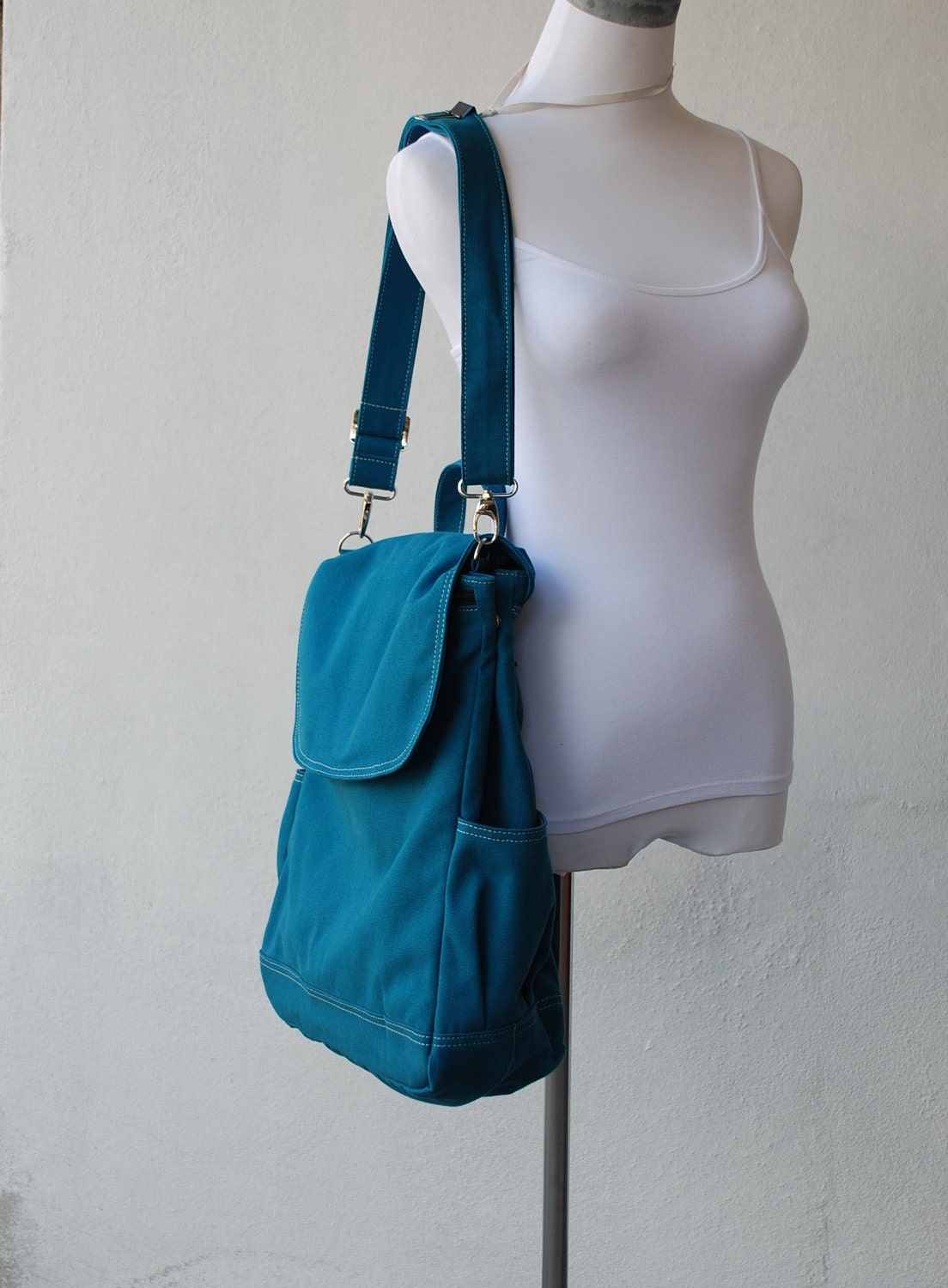 Mother's Day SALE up to 20% - Fortuner Backpack (Water Resistant) in Dark Teal / Laptop / School / Shoulder / Diaper / Satchel / Rucksack