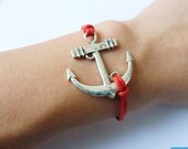 jewelry unisex  bracelet jewelry bangle Bracelet-antique silver anchor bracelet,anchor cuff SH-0145