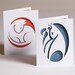 Cat Note Cards Set of Two