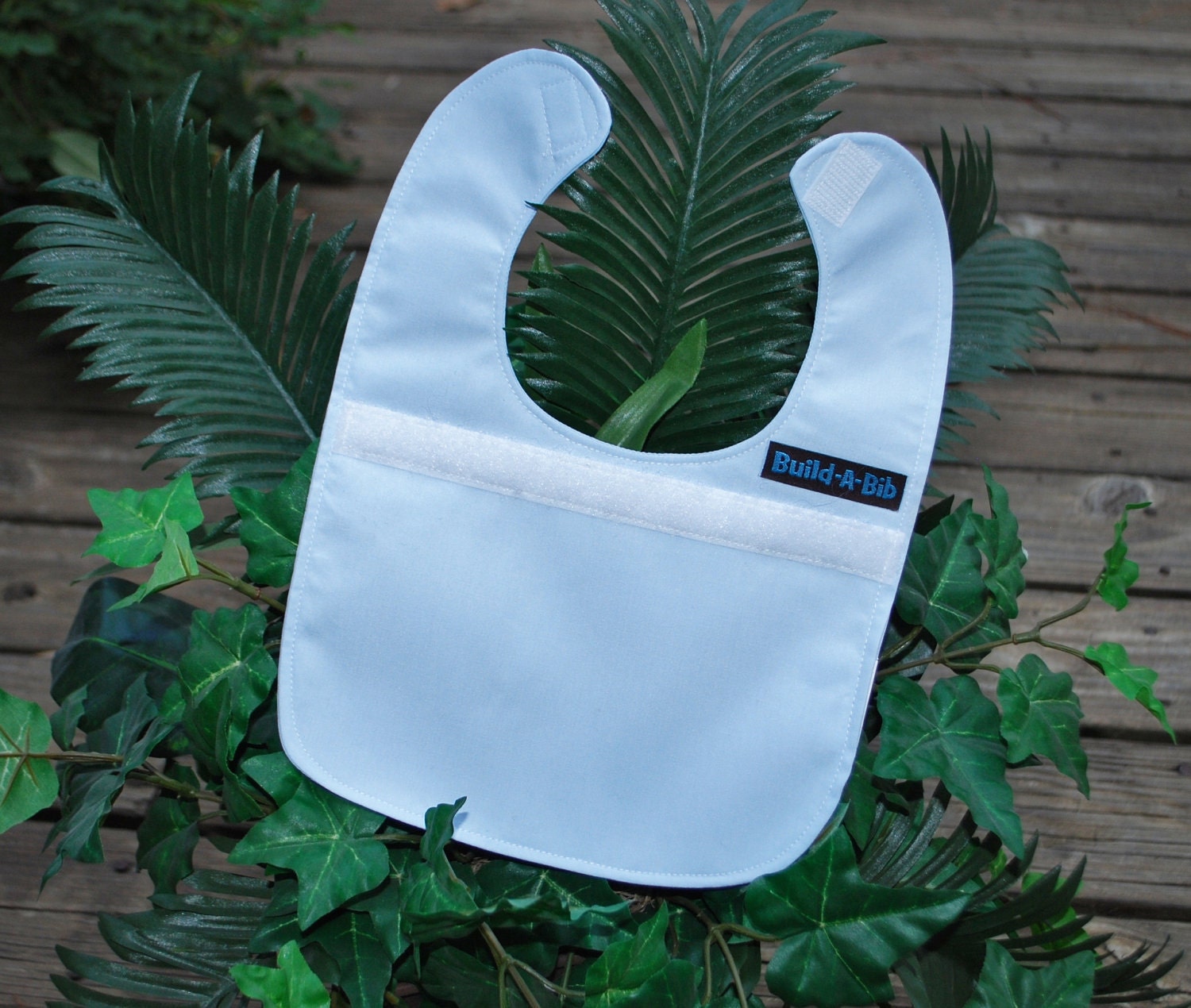 Interchangeable, bib base, sky blue, baby girl, boy, infant,