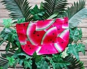 baby bib mate, Interchangeable, infant, summer, red, watermelon, shower