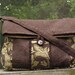 EXTRA 20 % off SALE 54.40 REG 68 Small to Large Boho Hippie Adjustable Flap Messenger Bag Brown Sage Floral