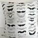 Who Doesn't Love a Mustache 18 X 18 Pillow Cover