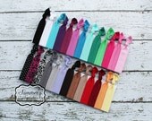 Hair Ties - Elastic Hair Ties - Ponytail Holders - 20 hair ties