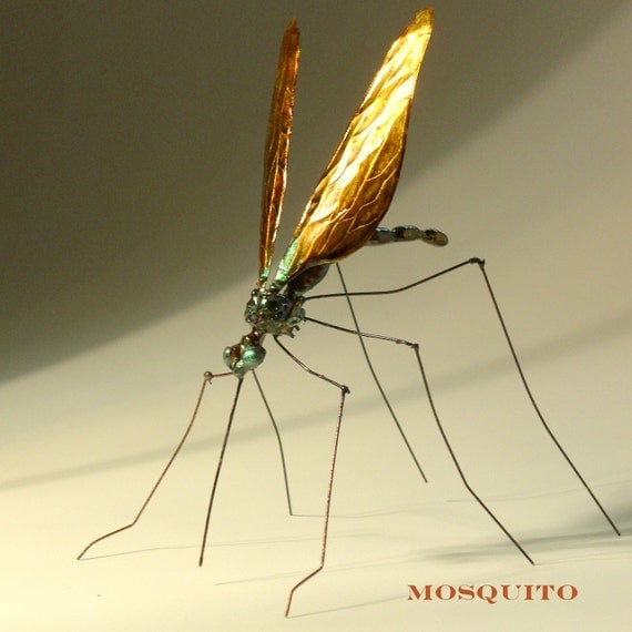 mosquito metal sculpture