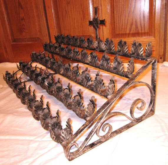 Antique Prayer Candelabra 34 x 18 x 18 by Patiquespottery2