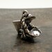 Vintage Sterling Silver Charm - Travel Charm 3D