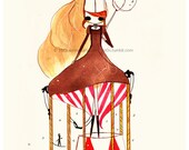 Circus At My Feet - Print