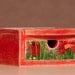 Poppy Jewelry Chest, Decoupage Mirrored Chest of Drawers, Rustic Shabby chic Spring Red Flowers ohtteam