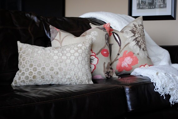 NEW Beautiful Velvet Home Decor Pillow Cover-12x18-Truffle-Accent Pillow-Throw Pillow-Decorative Pillow