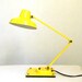 Yellow vintage Desk Lamp - Articulated movement