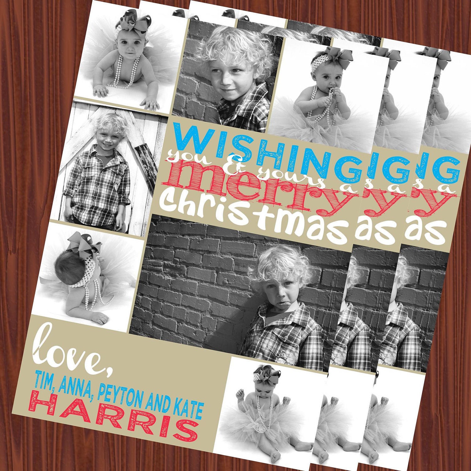 Christmas Cards- Photo Cards-Holiday Cards Printable JPEG Il_570xn