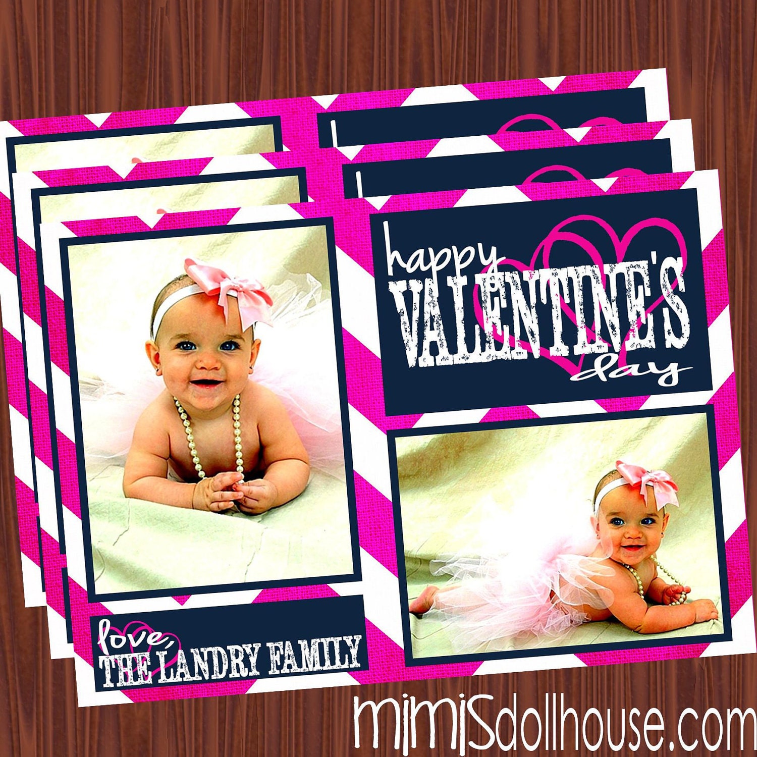 Valentines Cards- Photo Cards-Valentines Cards Printable JPEG Il_570xn