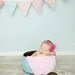 Pink Ruffle Fabric 14" x 30"