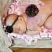 Baby Photo Prop Newborn Wings and Headband Set WHITE ANGEL Beaded Beauty by Violet's Velvet Box