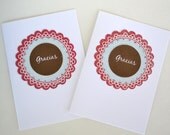Gracias (Thank you) Note Cards - Yarisi