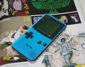 Game Guy Color Blue iPhone 4 Decal Skin