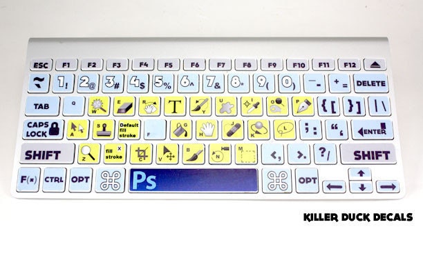 Photoshop CS5 Macbook Keyboard Skin