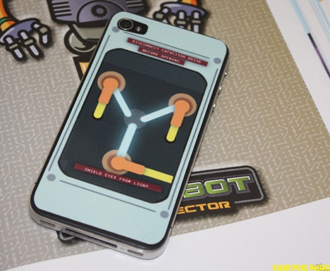 Flux Capacitor iPhone 4 Decal Skin