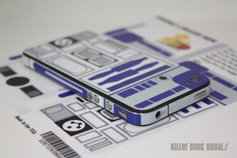 Deluxe R2D2 iPhone 4s / Verizon 4 Decal Skin