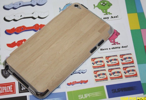 Wood Grain iPod Touch Decal Skin