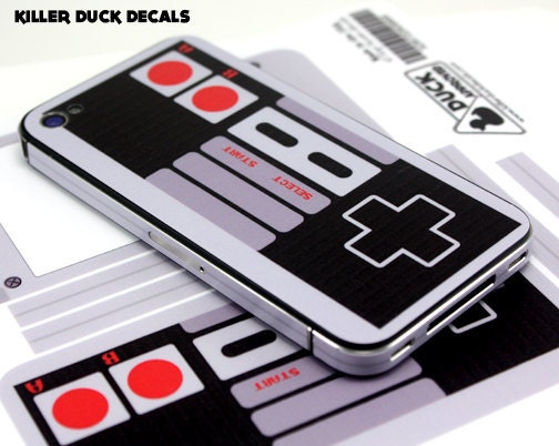 Classic NES controller iPhone 4s Decal Skin