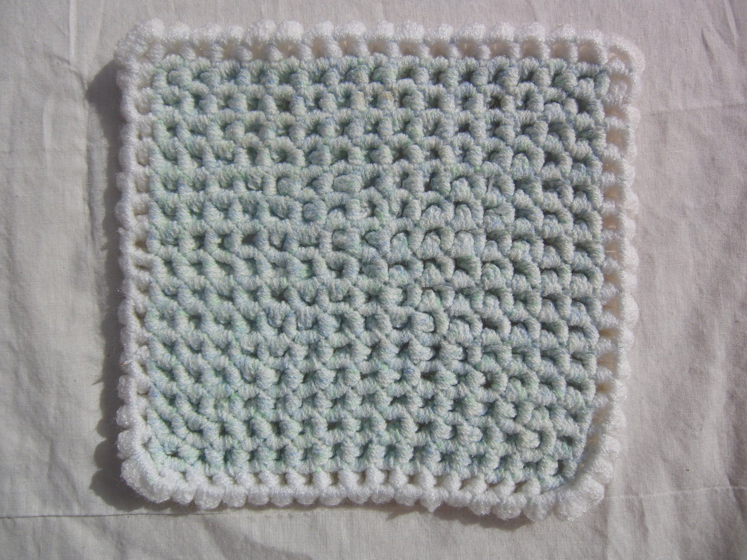 Vintage Crochet Potholders SET (2)