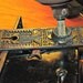 Antique Victorian Door Knobs and Lock Set : 2 Door Knob and Two Face Plates