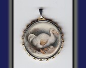 Dodo Bird Extinct Animal Art Brass Charm
