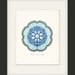 Vintage Fantasy Sea Creature Illustration - Blue Asteroidae Natural History Digital Print 8x10