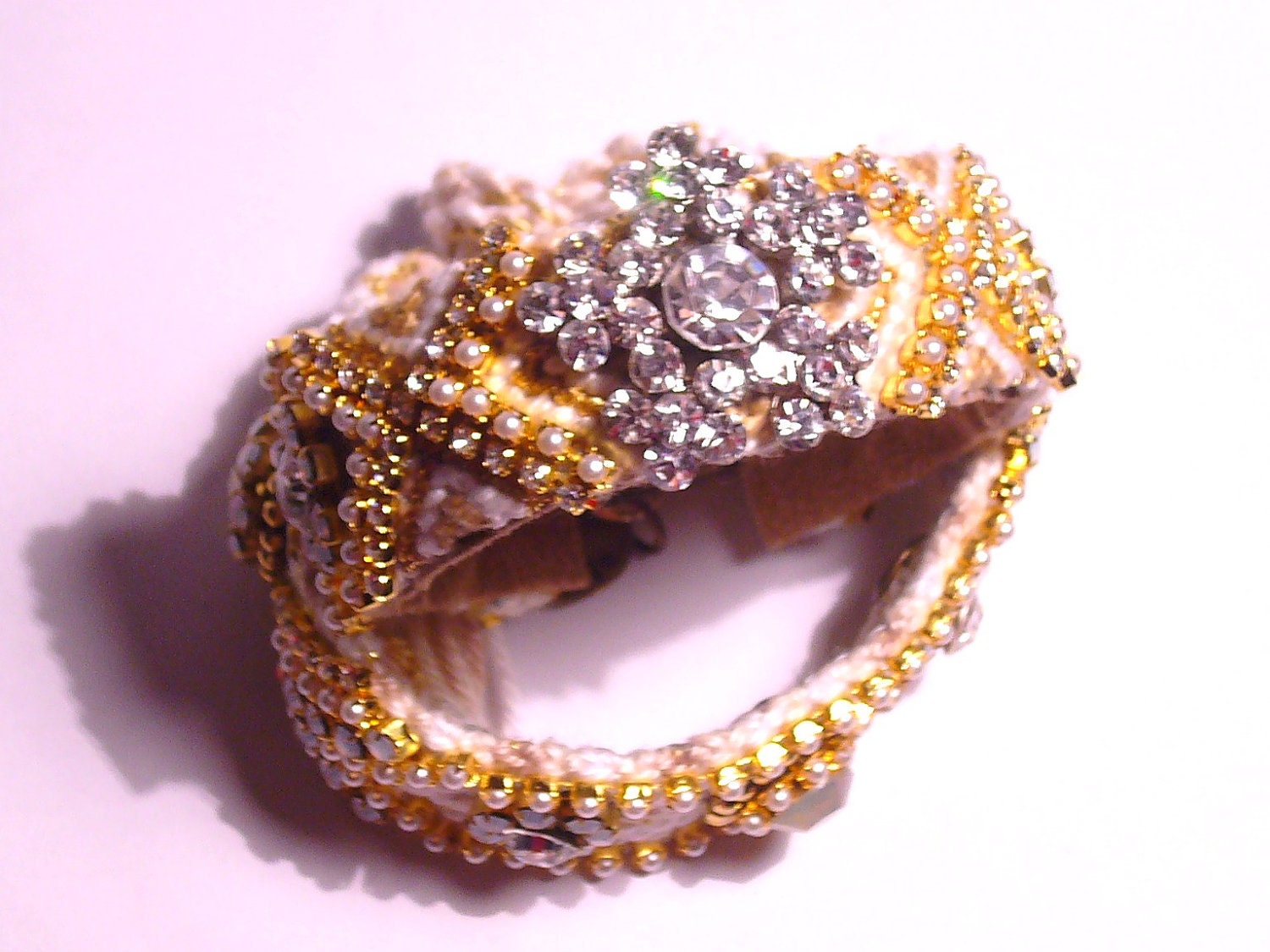 Vintage Rhinestone Friendship Bracelet - The Original PURESSE Line