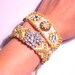 Vintage Rhinestone Friendship Bracelet - The Original PURESSE Line