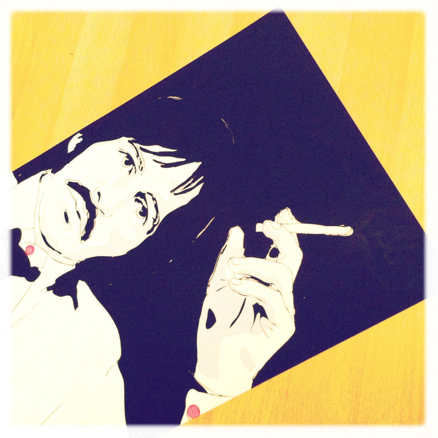 Black & White series- Ringo Starr