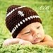Football beanie ( Crochet Pattern)