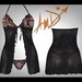 NFL Chicago Bears lSexy custom made to fit lingerie scalloped lace accent teddy baby doll dress with matching G string set