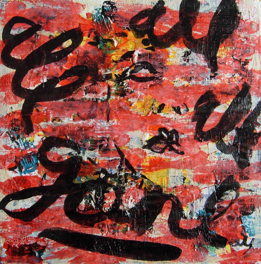 all all gone, original painting